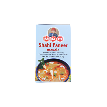 MDH Shahi Paneer Masala 100g – Indian curry spice blend for rich and creamy paneer dishes